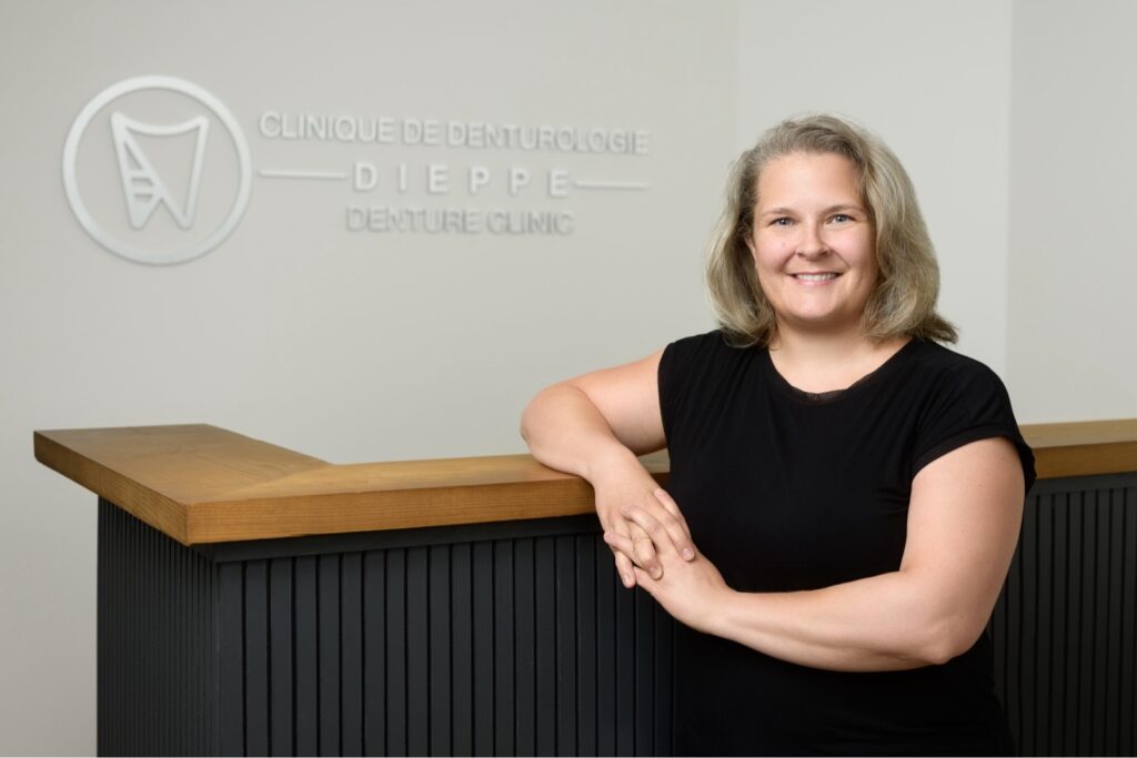 Michelle Gauvin, Receptionist at Dieppe Denture Clinic